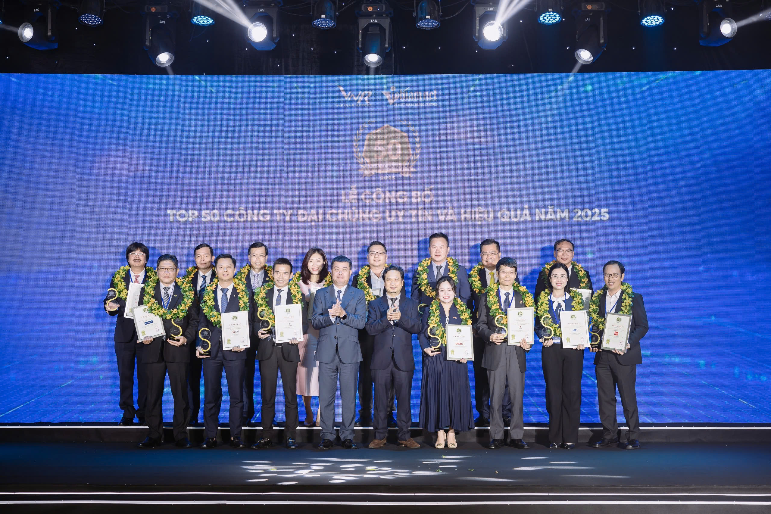 LỄ CÔNG BỐ TOP 50 CÔNG TY ĐẠI CHÚNG UY TÍN VÀ HIỆU QUẢ NĂM 2026