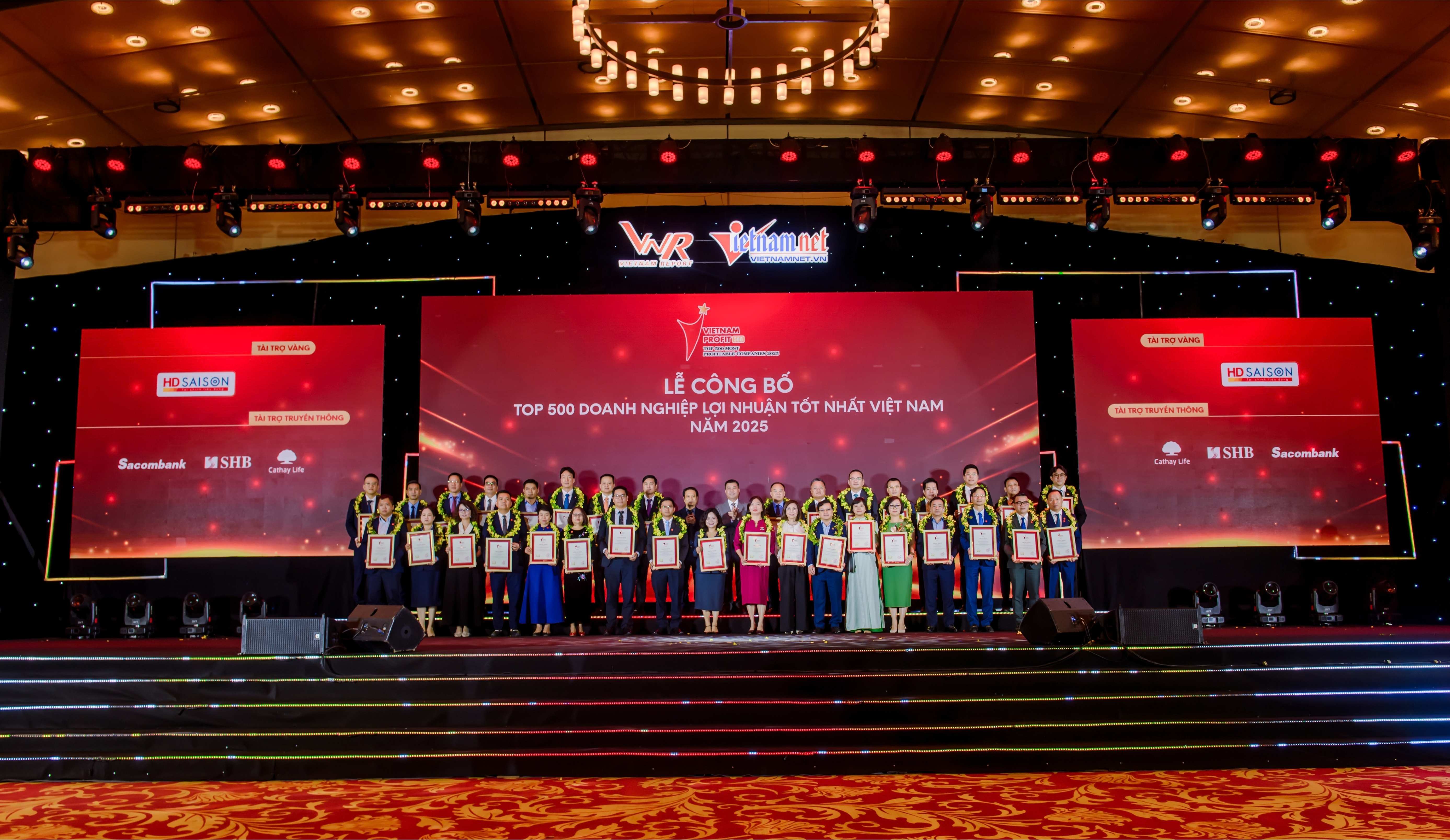 LỄ CÔNG BỐ TOP 500 DOANH NGHIỆP LỢI NHUẬN TỐT NHẤT VIỆT NAM NĂM 2026