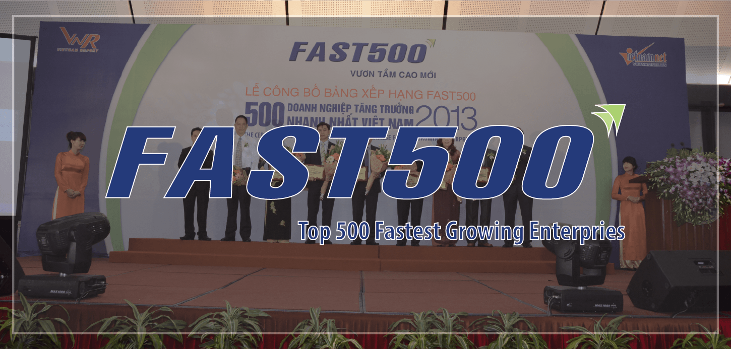 TOP 500 doanh nghiệp tăng trưởng nhanh nhất Việt Nam