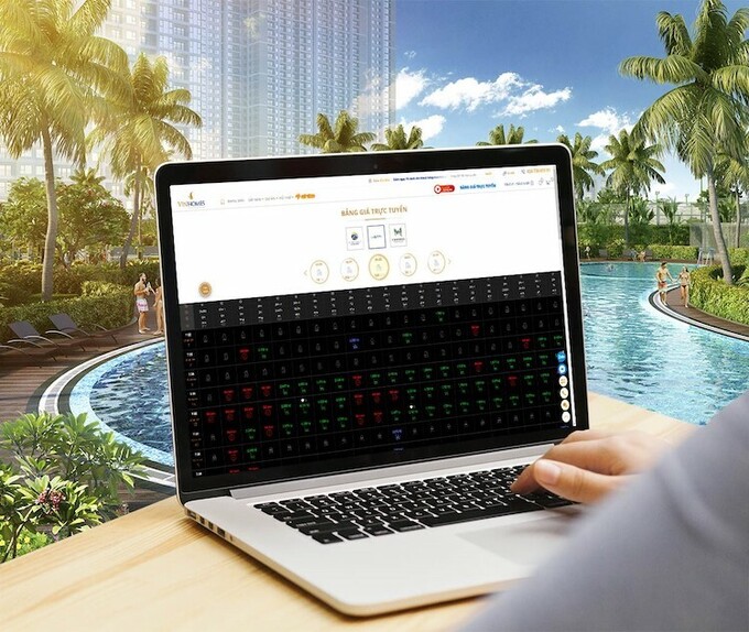 Vinhomes bán nhà trực tuyến thu hút 500.000 người theo dõi
