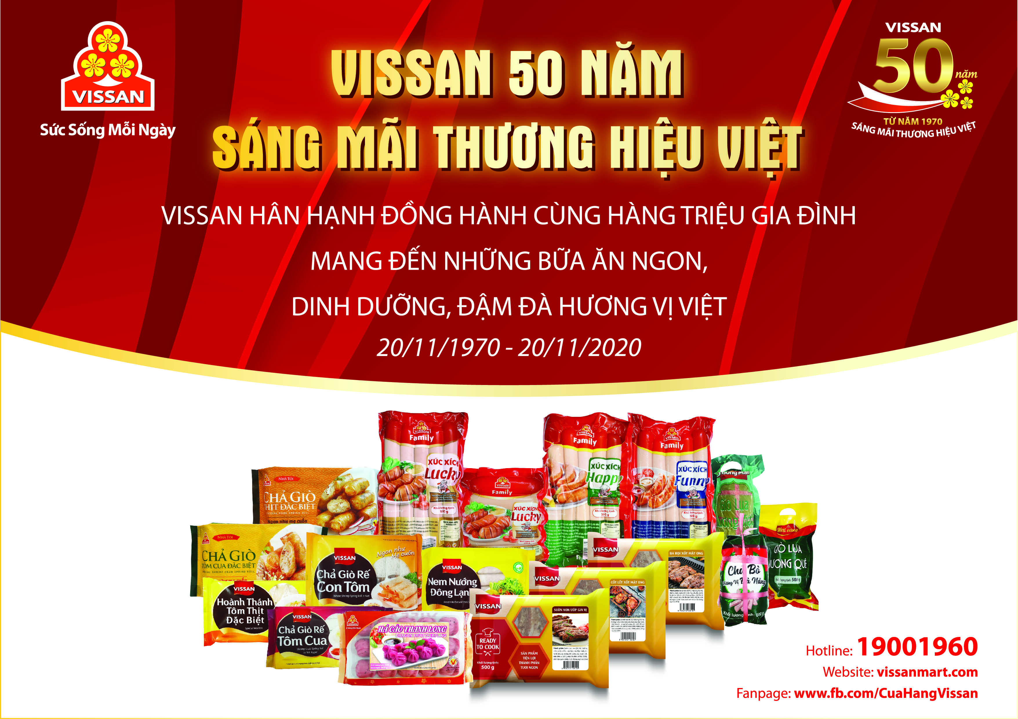 VISSAN - 50 Năm sáng mãi thương hiệu Việt