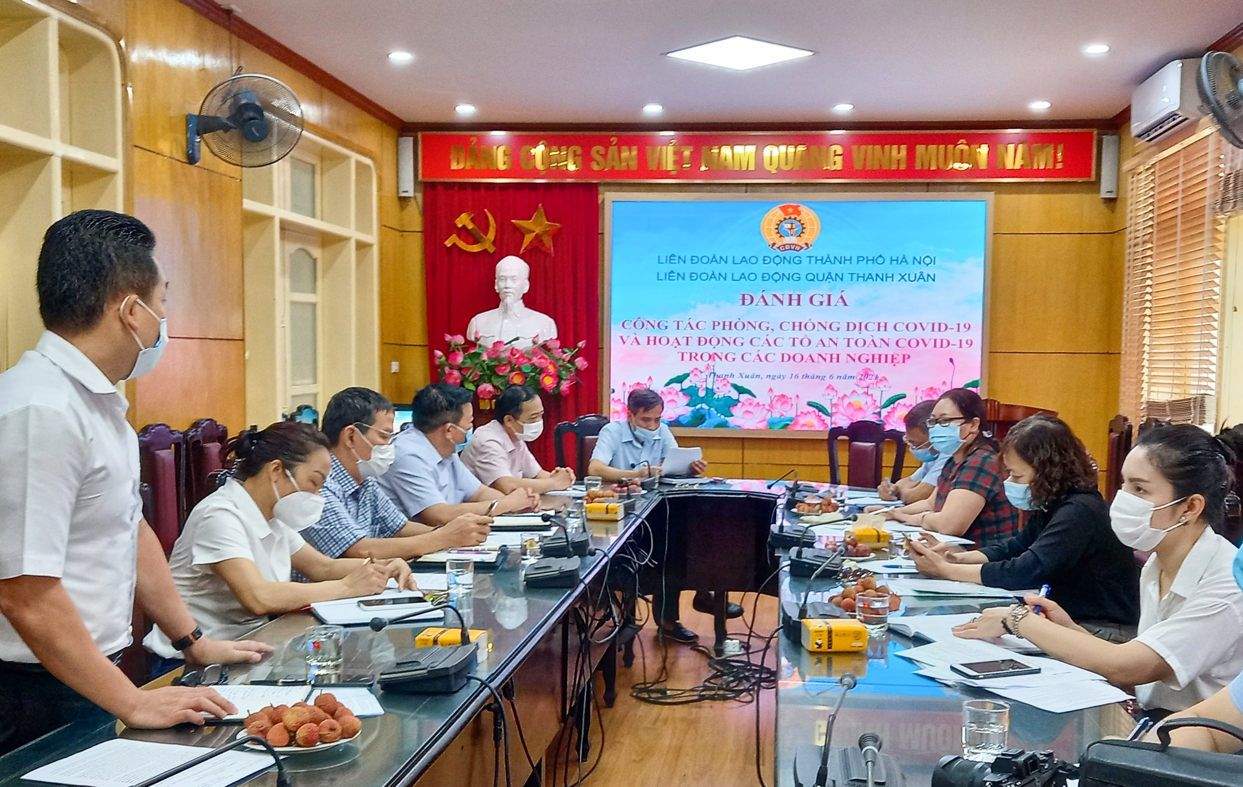 CADI-SUN ủng hộ Quỹ phòng chống Covid quận Thanh Xuân