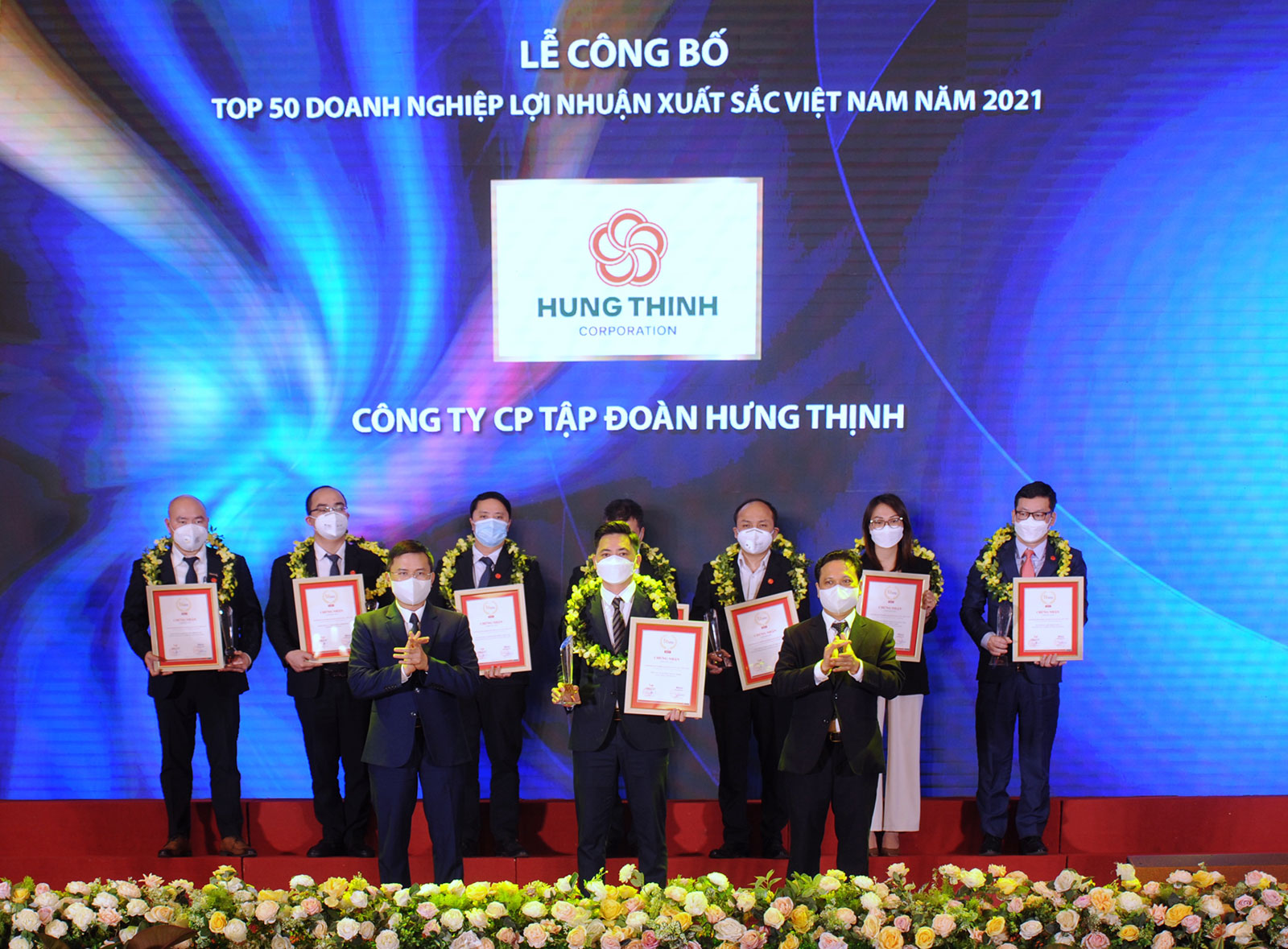 Tập đoàn Hưng Thịnh vào Top 50 doanh nghiệp lợi nhuận xuất sắc Việt Nam 2021
