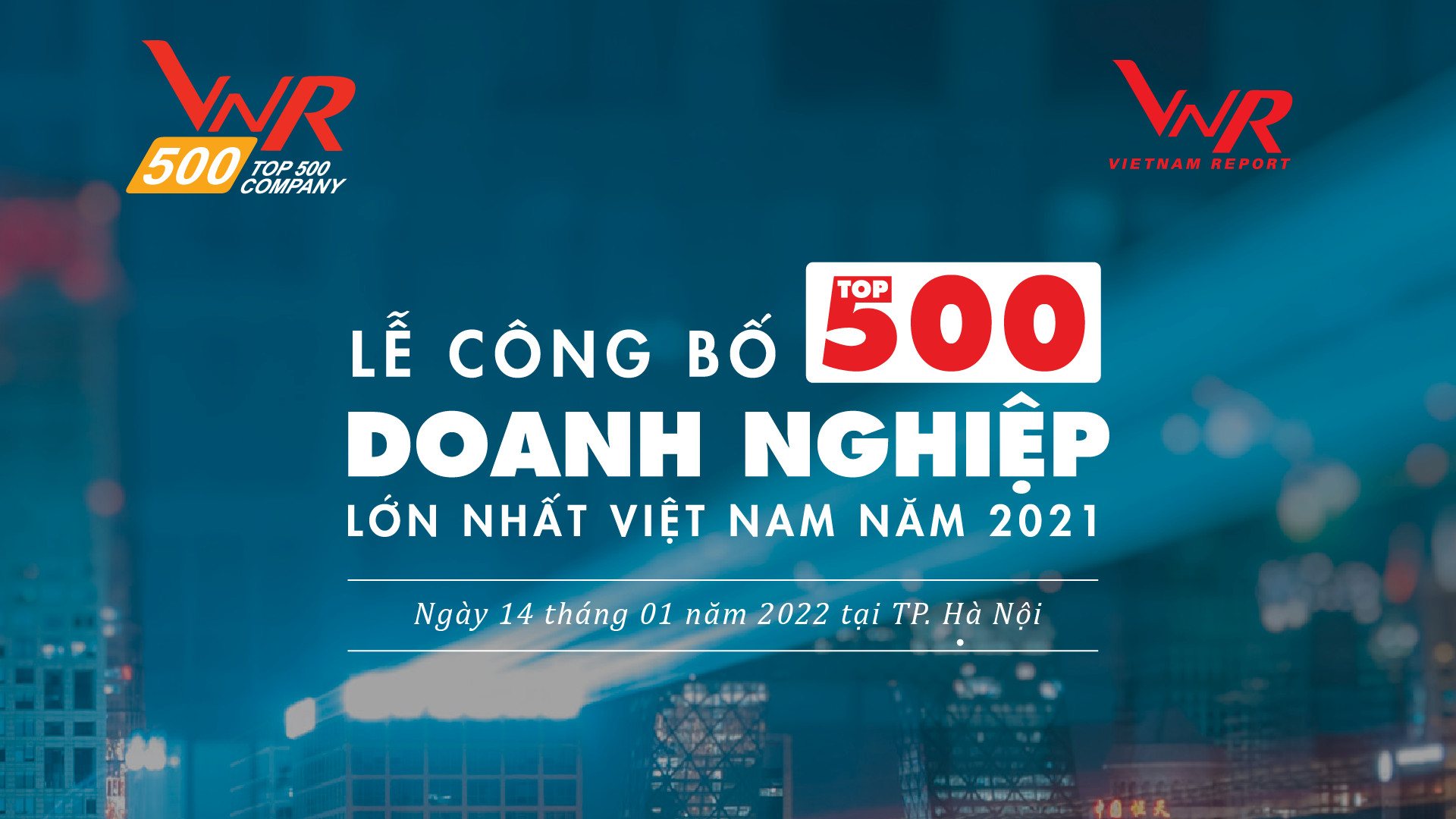 Trailer | Lễ công bố VNR500 năm 2021