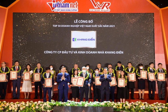 Khang Điền 3 năm liên tiếp đạt top 50 doanh nghiệp xuất sắc nhất Việt Nam