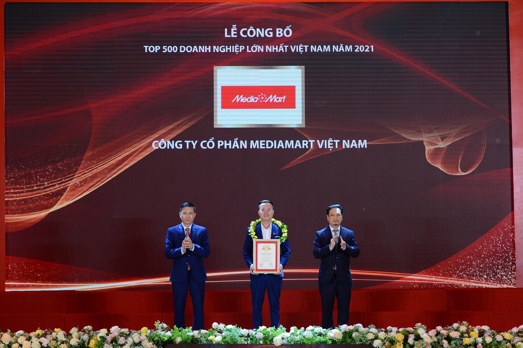 Media Mart thuộc Top 500 doanh nghiệp lớn nhất Việt Nam năm 2021