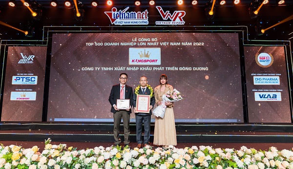Tập đoàn Đông Dương  lọt Top 500 Doanh nghiệp tư nhân  lớn nhất Việt Nam
