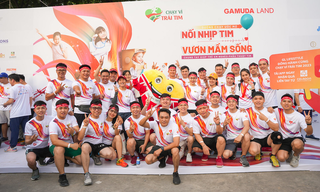 RICONS tham gia chương trình “Chạy vì trái tim 2023” do Gamuda tổ chức.