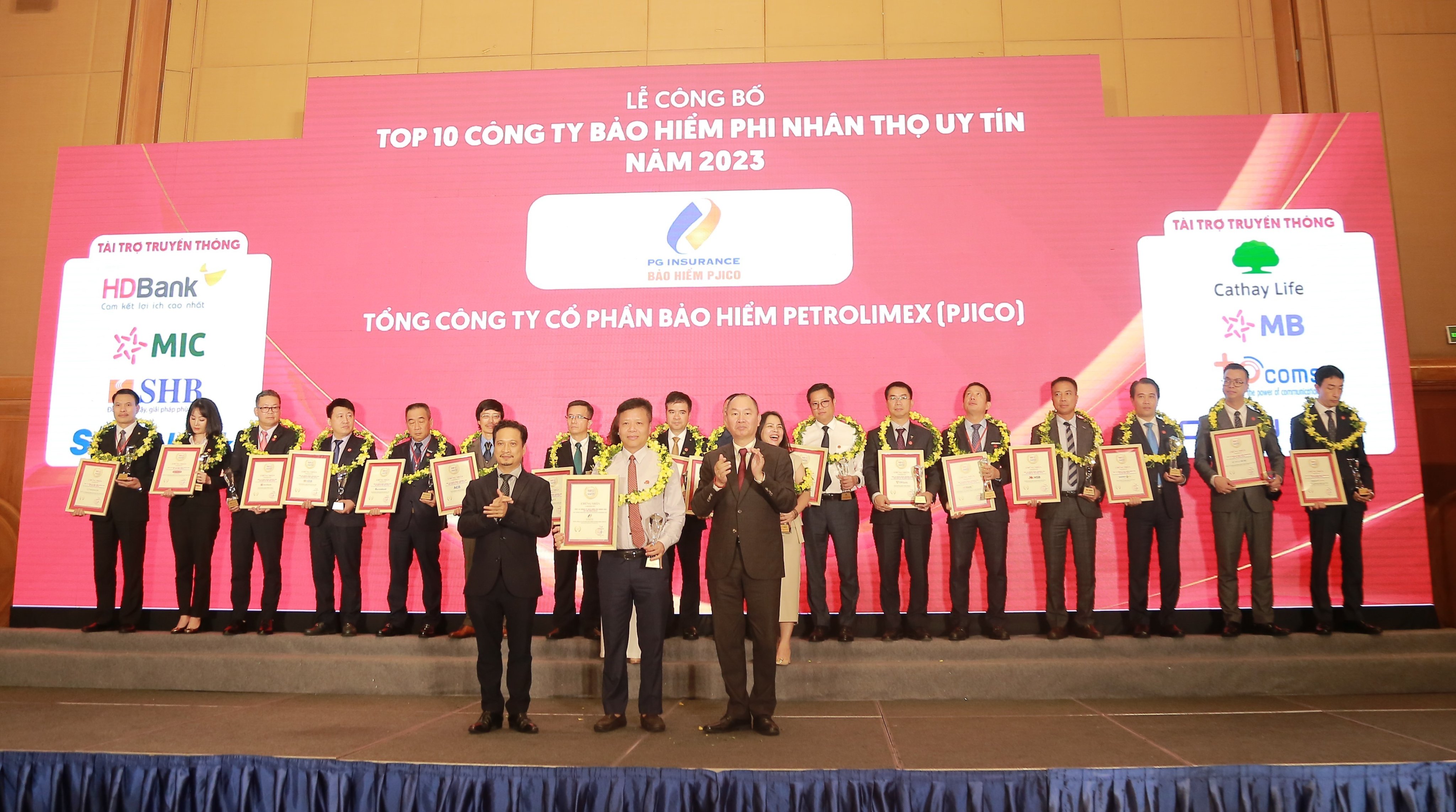6 tháng đầu năm 2023: PJICO đạt mức tăng trưởng doanh thu gấp 5 lần thị trường, nằm trong Top 10 DNBH PNT uy tín 