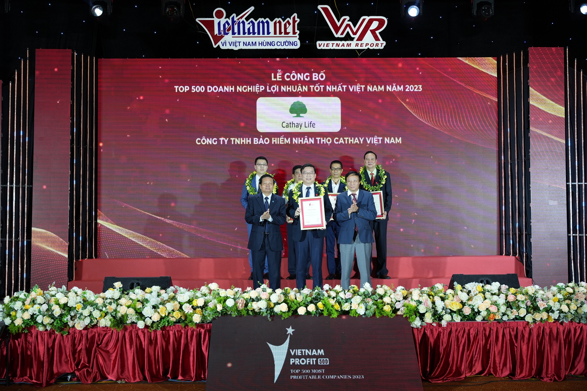 Cathay Life Việt Nam vào Top 500 Doanh nghiệp lợi nhuận tốt nhất Việt Nam năm 2023