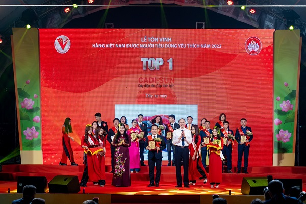 CADI-SUN Top 1 Hàng Việt Nam được yêu thích 2023