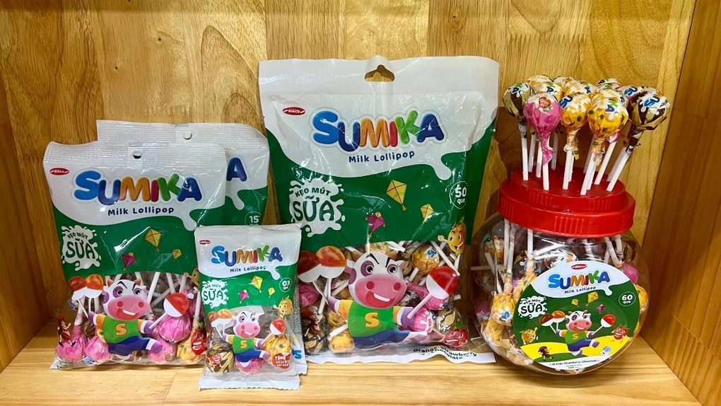 Bibica ra mắt phiên bản mới cho kẹo sữa Sumika