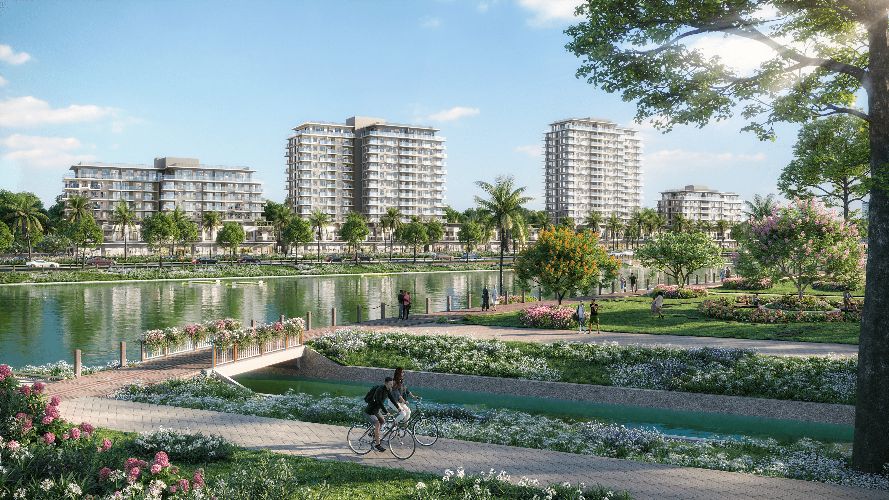 Nam Long chính thức động thổ khu căn hộ cao tầng Solaria Rise thuộc đại đô thị Waterpoint