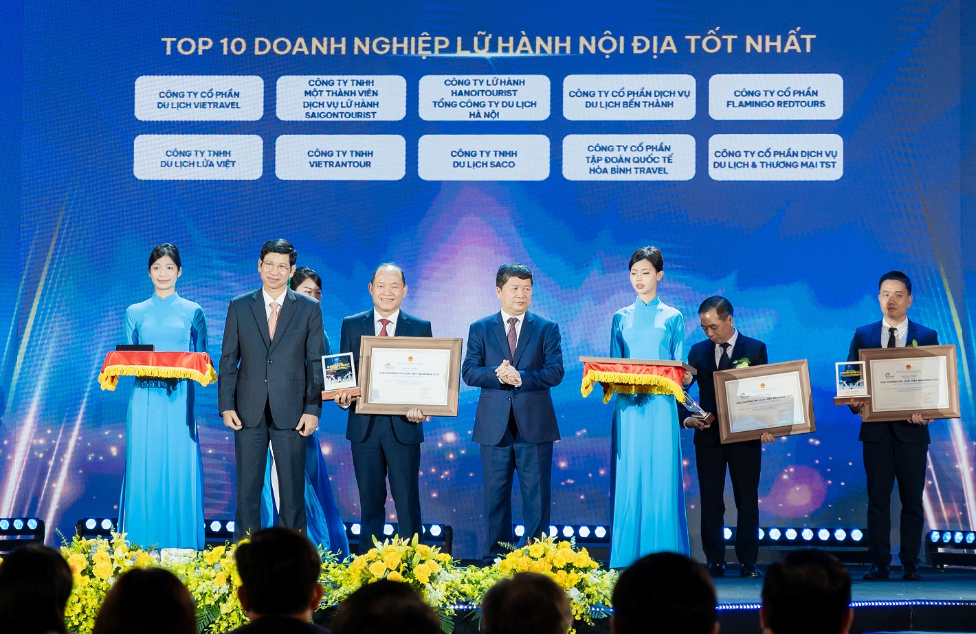 BenThanh Tourist lần thứ 20 vinh danh tại Giải thưởng Du lịch Việt Nam