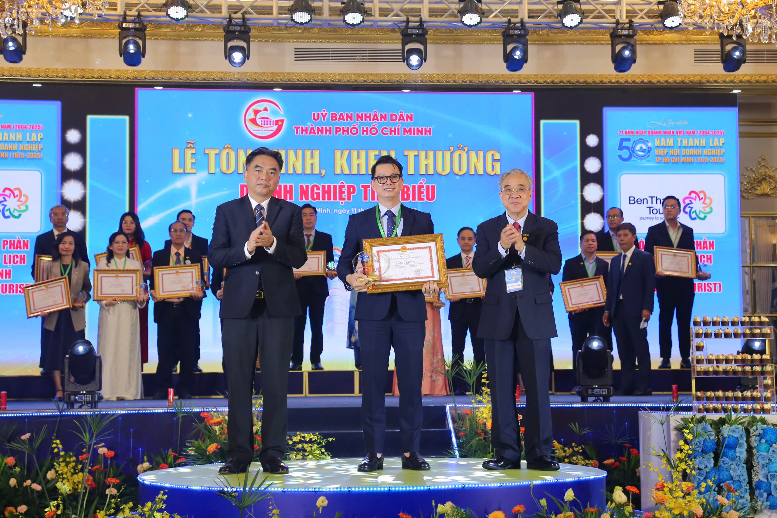 Ben Thanh Tourist đạt giải "Sản phẩm, Dịch vụ tiêu biểu TPHCM 2025"