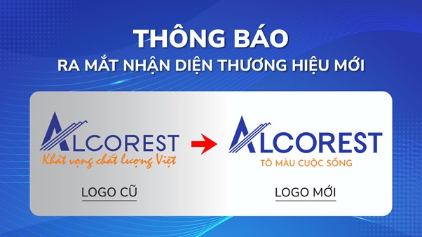 Alcorest chính thức ra mắt nhận diện thương hiệu mới sau 20 năm phát triển