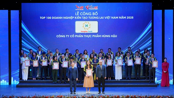 Chiến lược phát triển bền vững đưa HungHau Foods vào Top 100 Doanh nghiệp Kiến tạo Tương lai Việt Nam 2025