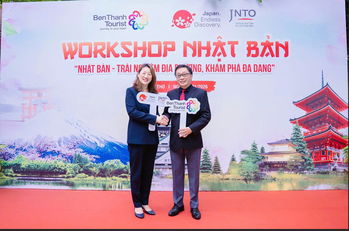  BenThanh Tourist và JNTO thúc đẩy thị trường du lịch Nhật Bản tại Cần Thơ
