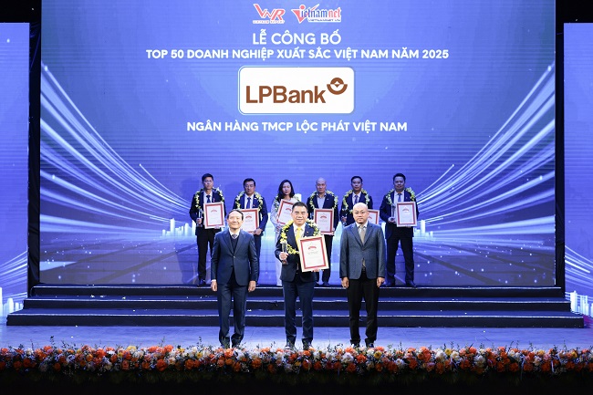Ghi danh Top 50 Vietnam The Best, LPBank bứt phá với vị thế doanh nghiệp trụ cột của nền kinh tế