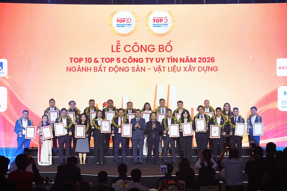 HaDo PM được tôn vinh trong Top 5 Công ty quản lý vận hành BĐS uy tín năm 2026