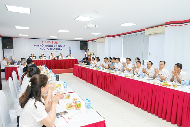 CADI-SUN tổ chức Đại hội đồng cổ đông thường niên năm 2026