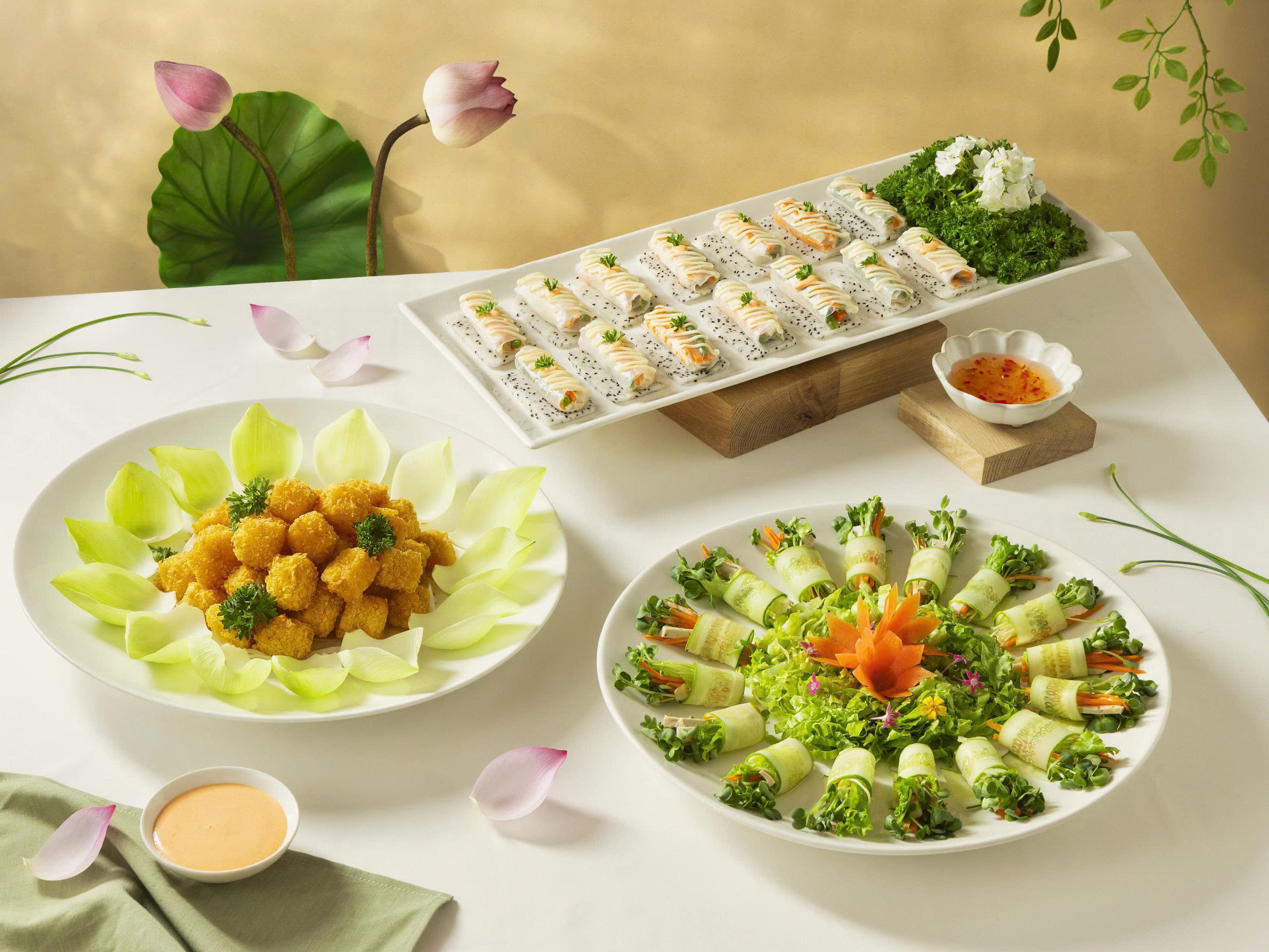 14 món mới "đổi vị" Buffet chay Viễn Đông mùa Vu Lan