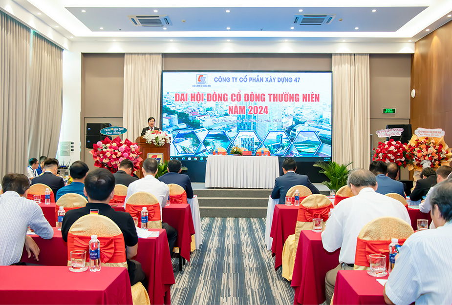 C47 tổ chức thành công Đại hội đồng cổ đông thường niên năm 2024 - Xây Dựng 47 - C47