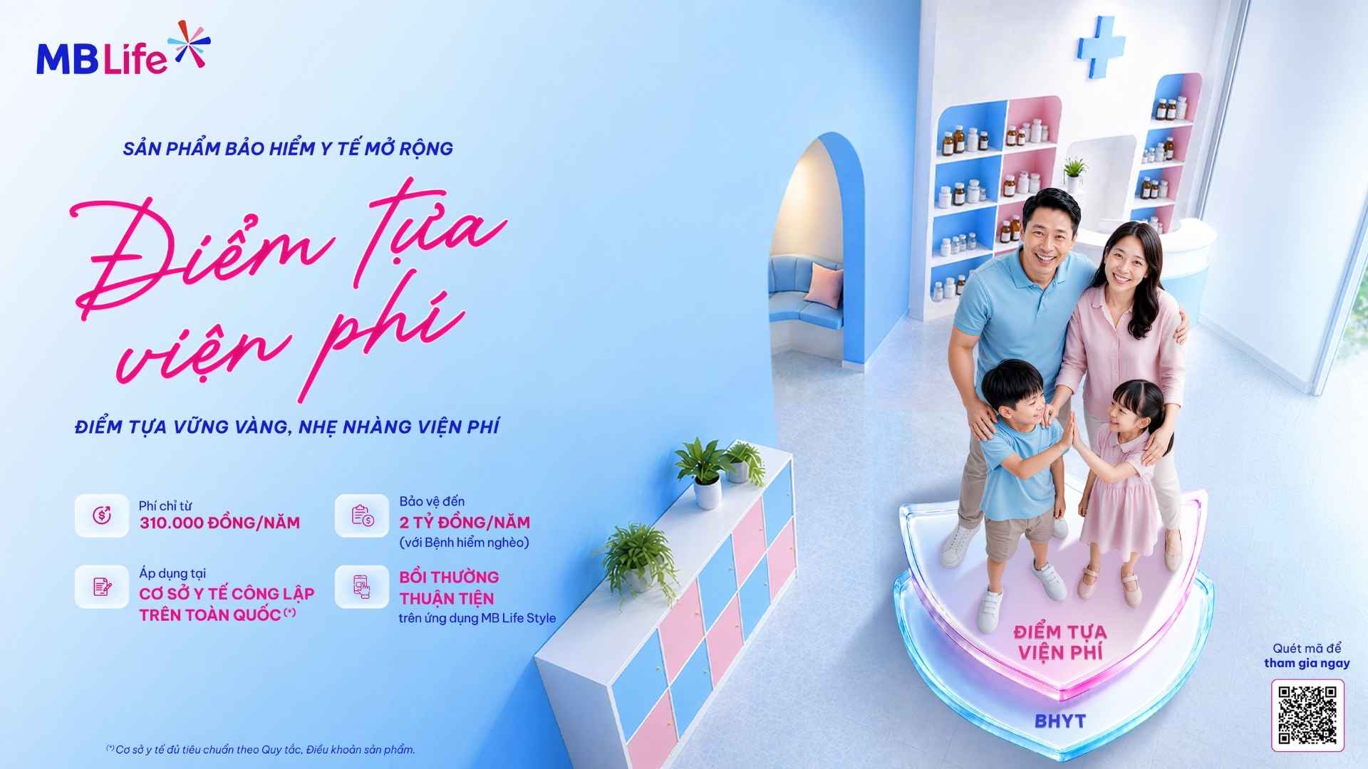 MB Life ra mắt Sản phẩm Bảo hiểm y tế mở rộng “Điểm Tựa Viện Phí"