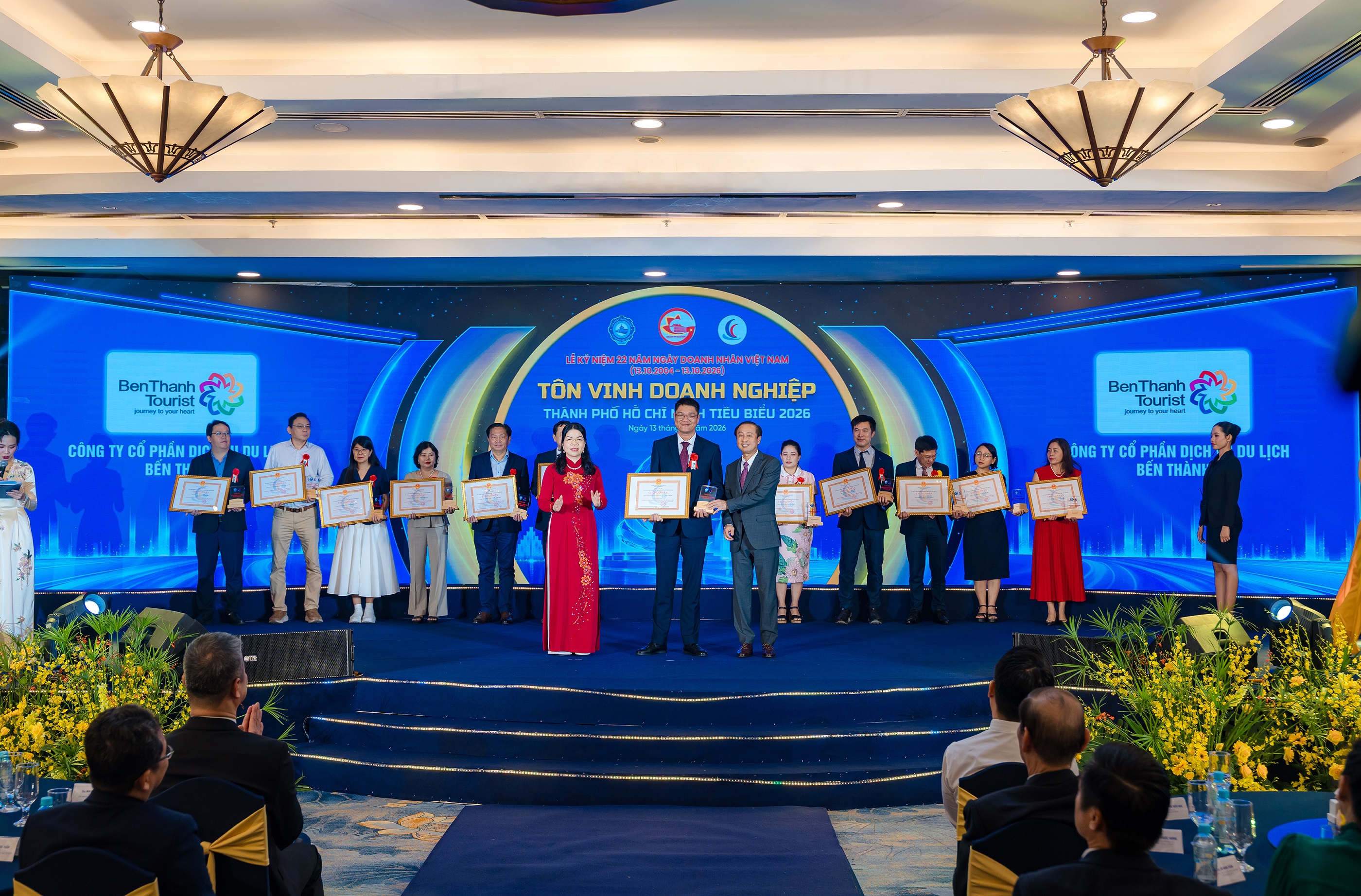BenThanh Tourist đón nhận hai danh hiệu uy tín của TP.HCM năm 2026