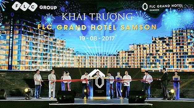 FLC Grand Hotel Samson chính thức khai trương sau 10 tháng thi công
