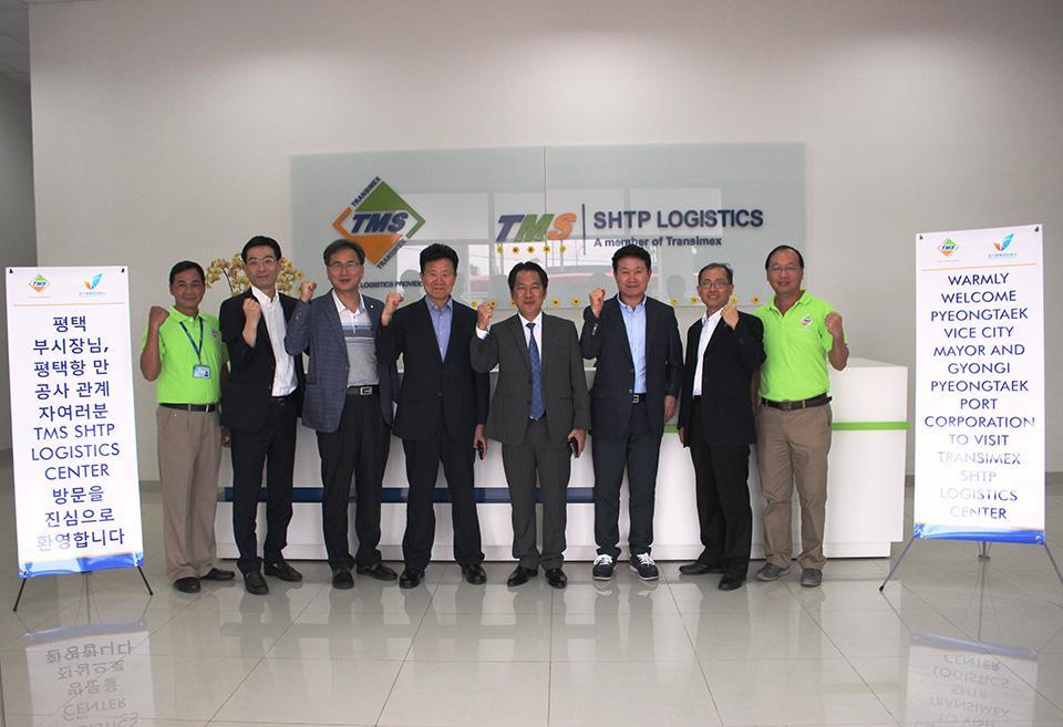 Transimex đón tiếp Phó thị trưởng thành phố Pyeongtaek và Phái đoàn cảng Pyeongtaek Hàn Quốc