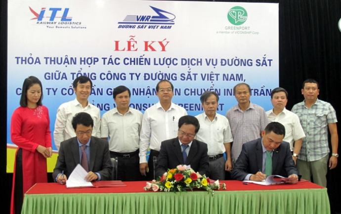 Indo Trần - VNR - Viconship ký thỏa thuận hợp tác phát triển logistics 