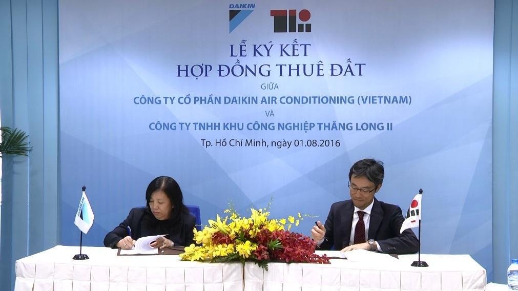 Tập đoàn Daikin đầu tư xây dựng nhà máy sản xuất điều hòa lớn nhất tại Việt Nam