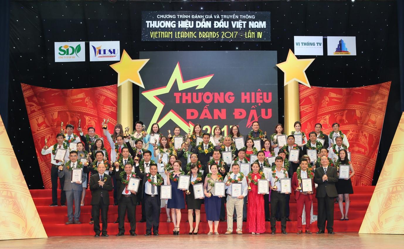 Cityland tiếp tục được vinh danh Top10 " Thương hiệu dẫn đầu Việt Nam 2017 "