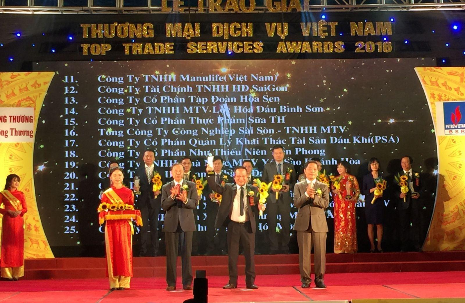 HD Saison đạt top Thương mại dịch vụ Việt Nam 