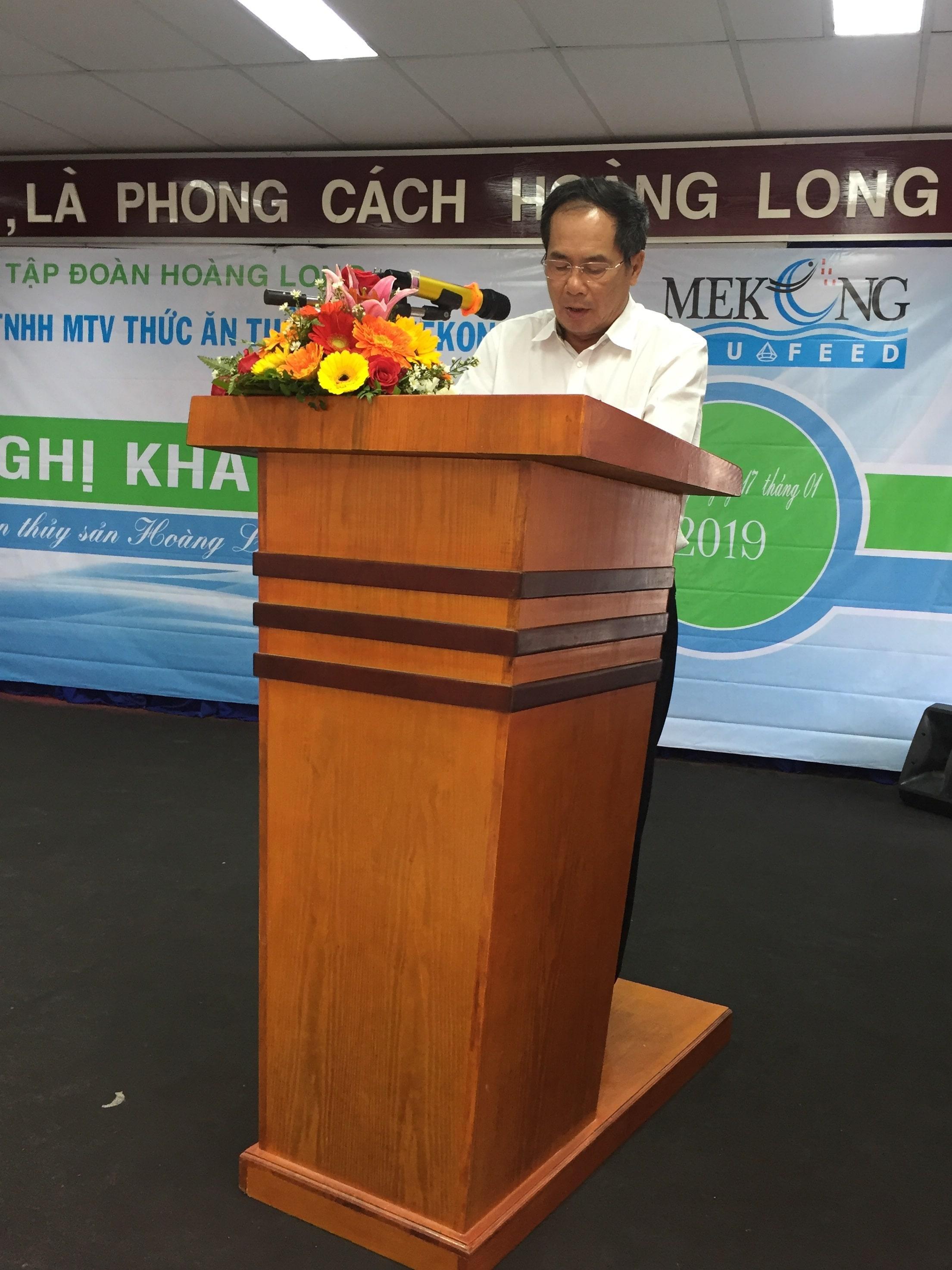 Công ty TNHH MTV chế biến thức ăn Thủy sản MeKong – Hoàng Long tổ chức hội nghị khách hàng